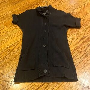 Lupe Woman’s Black Button Dress Size 1 Small